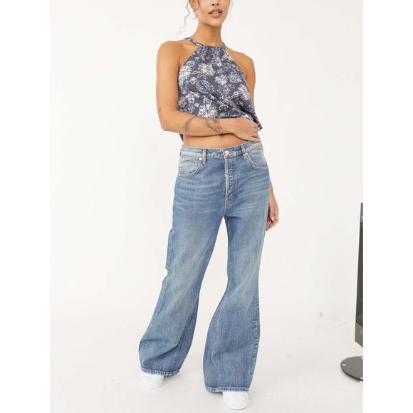 Free People Denim - 🎉LAST CHANCE🎉 NWT Free People New Dawn Flare Jeans / Belgrade Blue